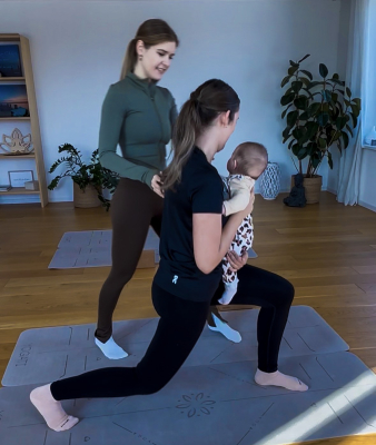 Postnatal Mama Baby Yoga mit oder ohne Baby 